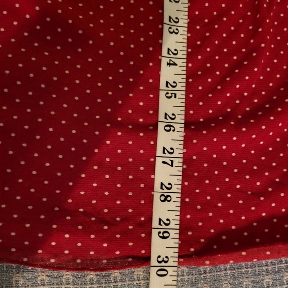 Venezia Red Polka Dot Blouse - Picture 8 of 9